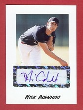 NICK ADENHART 2004 Certified AUTOGRAPH RC xxx/825