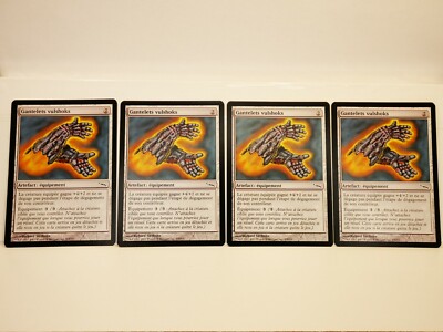 Magic - MTG - Vulshoks x4 Mirrodin Handschuhe - Common - Artefakt - NM