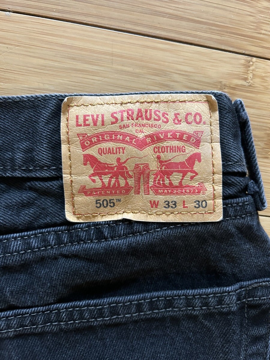 Levi's Men's Black 505 Jeans 33 x 30 | eBay Levi's Men's Black 505 Jeans 33 x 30 | eBay