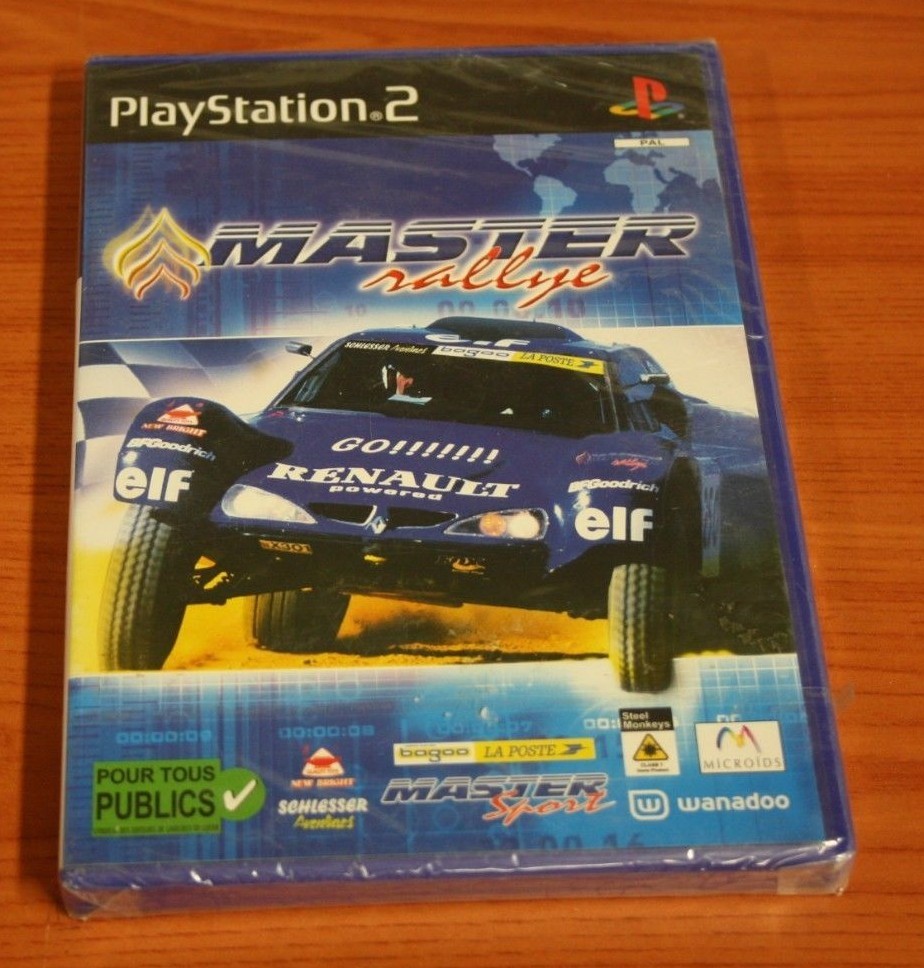 JEU SONY PS 2 master rallye  neuf   blister
