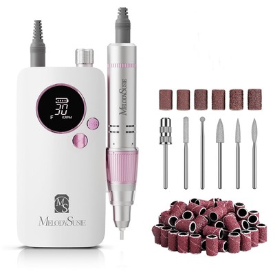 Portable Nail Drill,Professional Rechargeable  Nail File,Cordless Nail E File