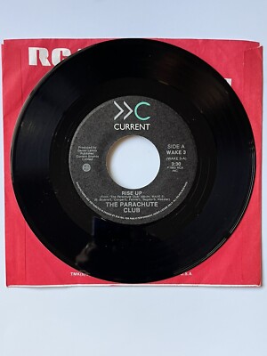 The Parachute Club Rise Up 45rpm Record Like New 1983 RCA Records & Current