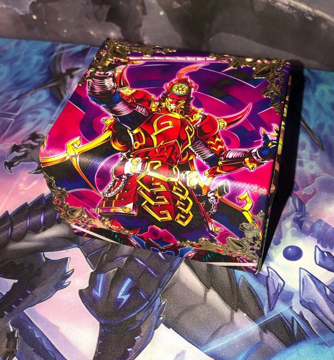 Legendary Six Samurai - Shi En Luxury & Magnetic YGO Deck Box | eBay