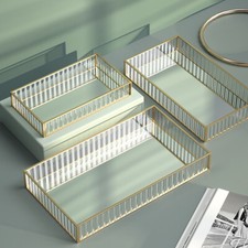 Vanity Mirror Candle Plate Tray Jewellery Tealight Decorative Perfume Tray Gift