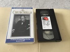 The Churchills - VHS Video Documentary Cassette Tape VGC