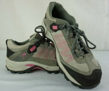 Botas de trabajo para mujer Skechers for Work 76504 punta de acero talla 8,5 gris y rosa