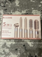 Mescomb 5-in-1 Hair Dryer Brush Set with High-Speed Brushless Motor