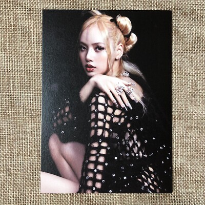 BLACKPINK HOUSE ポストカード　LISA BLACKPINK LISA [ THE ALBUM ] Official Postcard, Ver. 3 / New