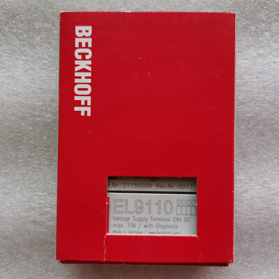 1PC BECKHOFF EL9110 EL 9110 Module PLC New In Box Expedited Shipping