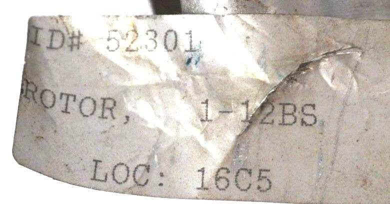 NEW 52301 ROTOR ASSEMBLY 1-12 BS  - Image 2 of 4