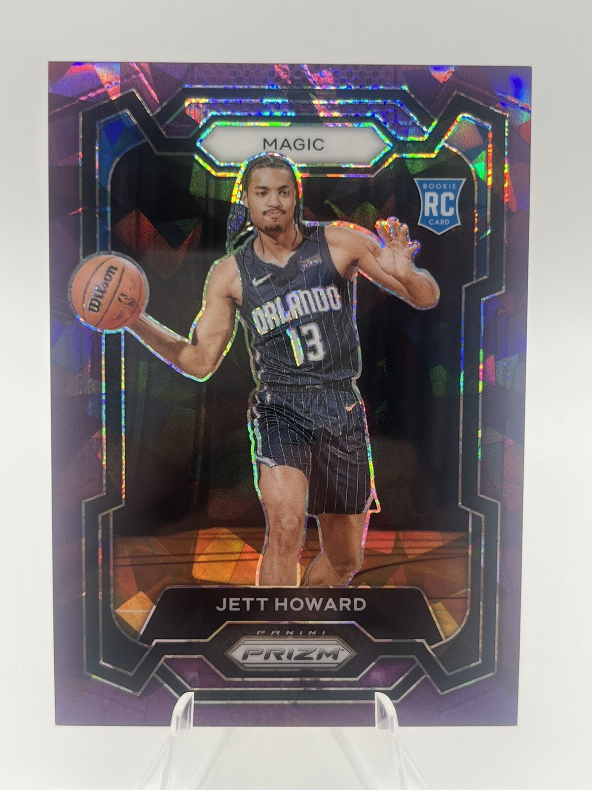 2023-24 Panini Prizm - Jett Howard #132 Purple Ice Prizm /149