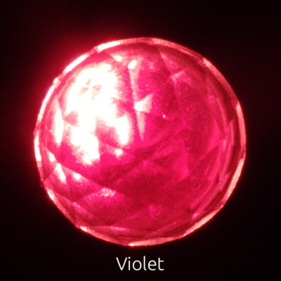 Violet Vintage F Style Amplifier Pilot Lamp Jewel Tube Amp Light Lens