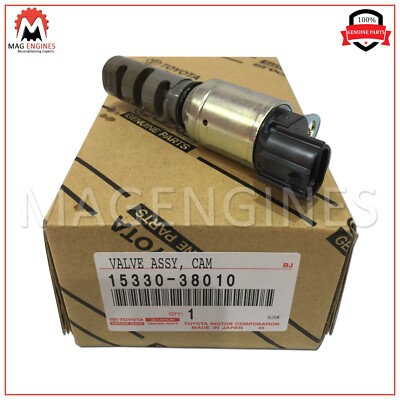 メル 15330-38010 GENUINE OEM VALVE ASSY, CAM TIMING OIL CONTROL, RH/LH