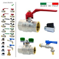 Kugelhahn Wasserhahn Kugelauslaufhahn Made in Italy - SONDERPREIS (Lagerräumung)