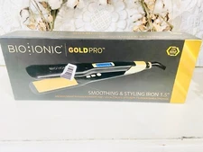 Bio Ionic GOLD PRO 1.5" Smoothing & Styling flat Iron