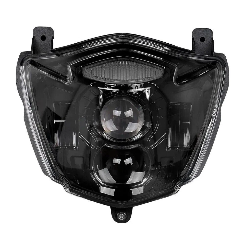 Conjunto de faros LED para motocicleta Yamaha XT660X XT660R 2004-16 Foto 3 de 4