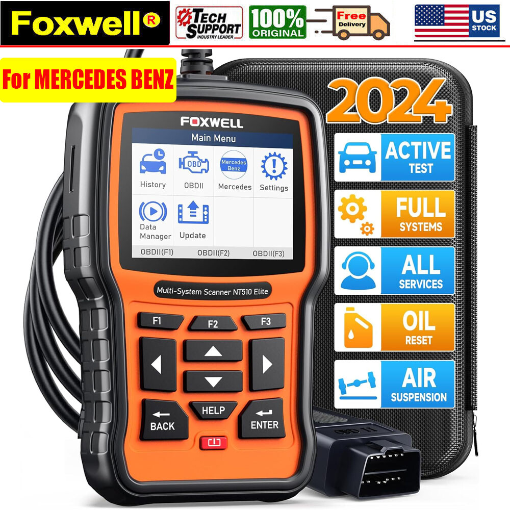 NT510 For Mercedes Benz Sprinter Bidirectional Car OBD2 Scanner