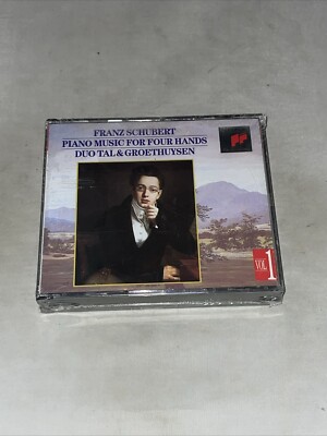 Franz Schubert: Piano Music for Four Hands, Vol. 1 (CD, Jun-1994 Sealed New