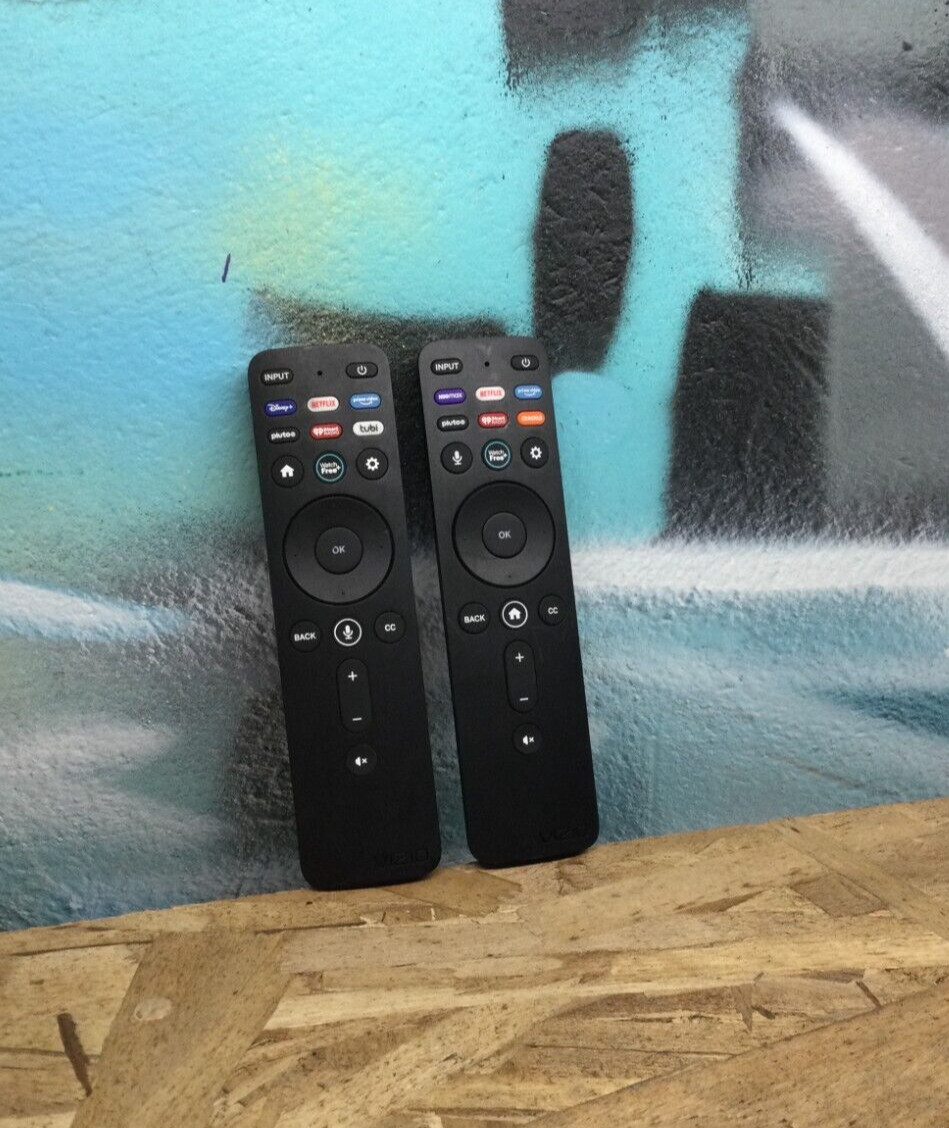 QTY 2 - OEM GENUINE Vizio XRT260 Bluetooth Smart TV Remote with VOICE Controls