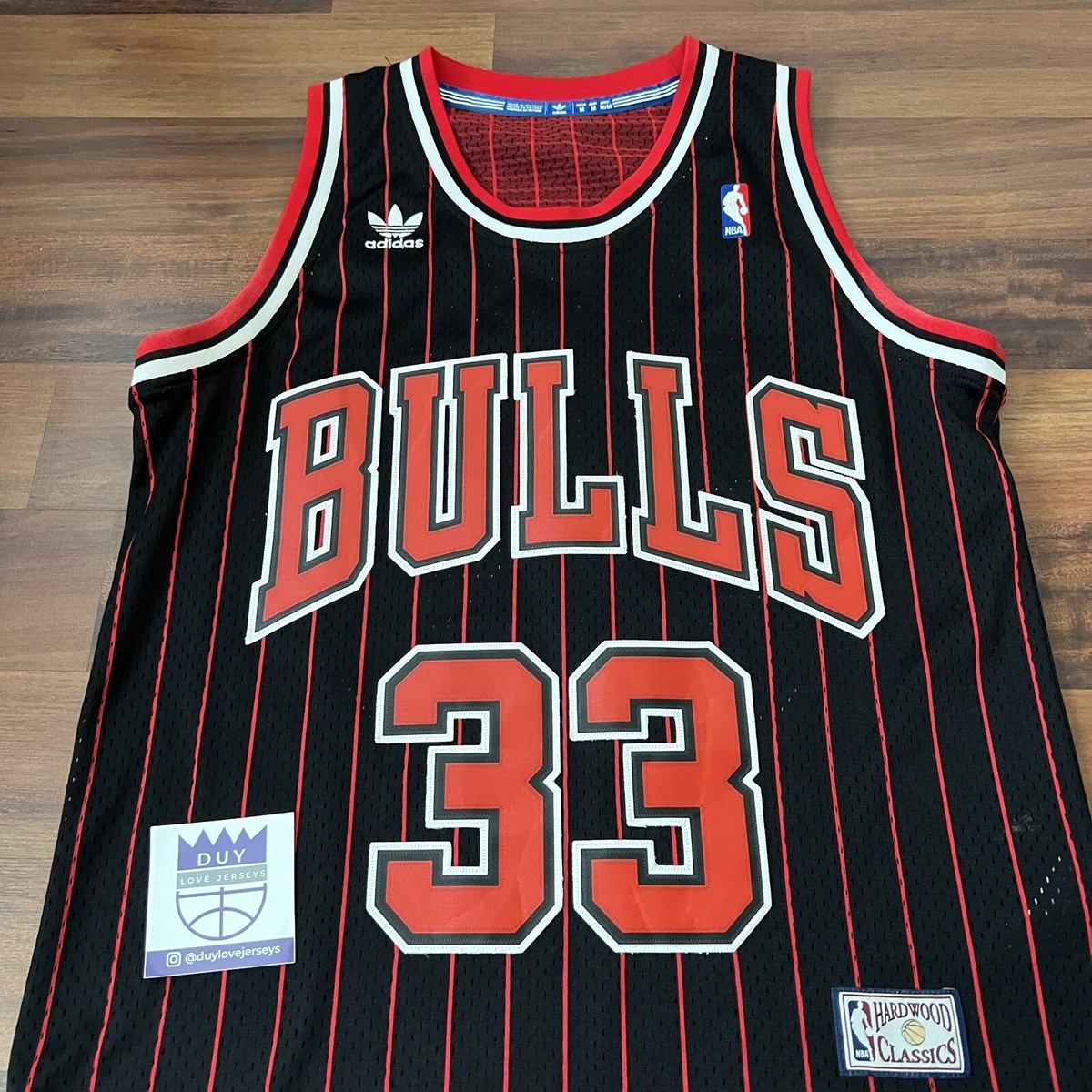 Adidas Bulls Pippen 33 タンクトップ Mサイズ Chicago Bulls Men's M&N 1997-98 Scottie Pippen #33 Replica