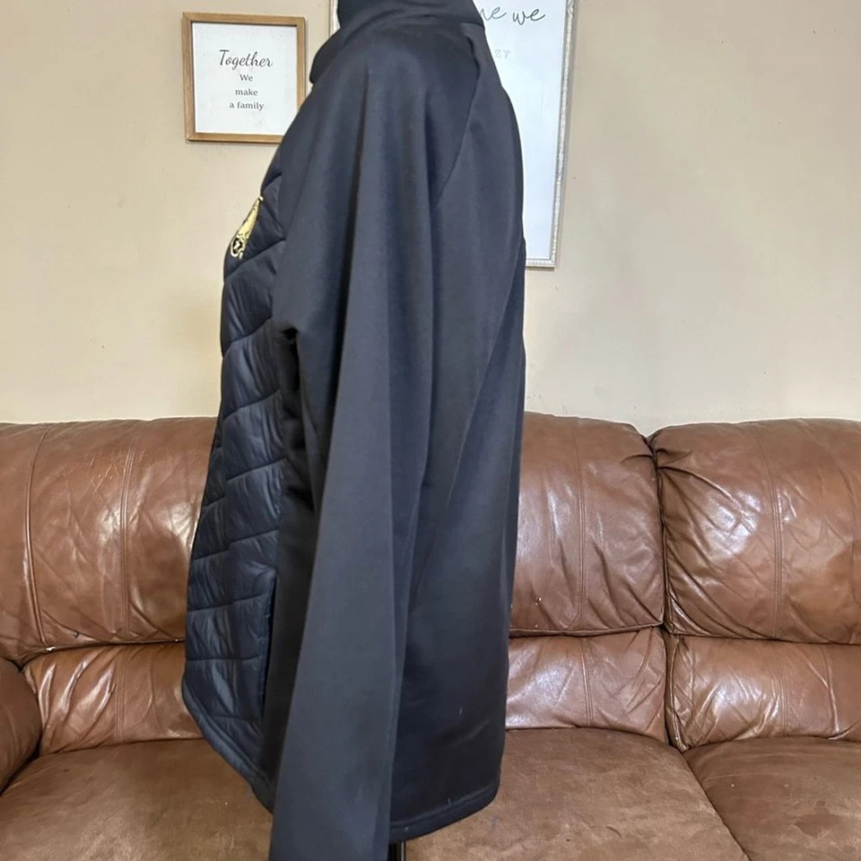 Chaqueta acolchada con cremallera completa Antigua Black Army Black Knights Altitude Foto 4 de 4