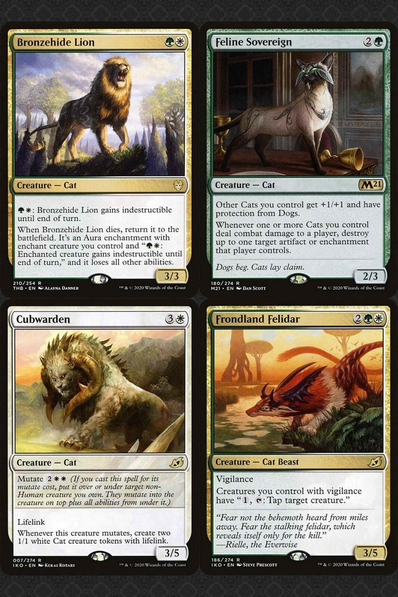 CATS Arahbo, Roar of the World Commander Deck MTG Magic Ready-to-Play  Selesnya | eBay