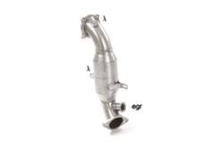 Ragazzon Edelstahl Metallkatalysator 300cpsi Alfa Romeo Stelvio 949 2.0 Turbo Q4