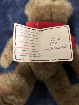 【LP】未開封 特別限定プレス　GARY KARRゲリー・カー BERCEUSE Nascar Dodge #9 Teddy Bear Boyd's Collection Red Kasey Kahne