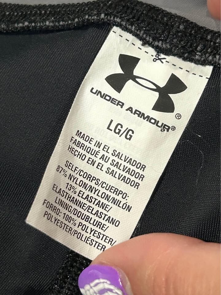 under armour stretch athletic compression shorts … - image 5