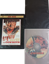 Chisum/Rio Bravo/The Cowboys -John Wayne (3 DVD) Good/Missing Art/Cover