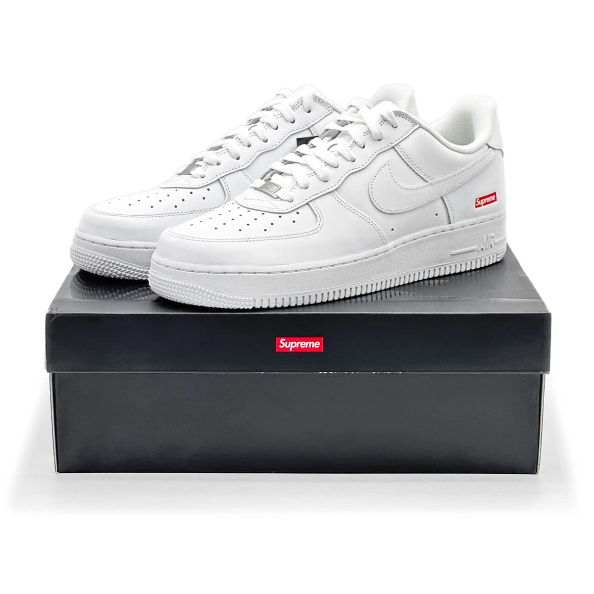 Buy Supreme x Air Force 1 Low 'Box Logo - White' - CU9225 100