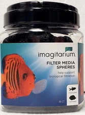 Imagitarium Filter Media Spheres Bio-Pin Balls Aquarium Filter  Small 90 count