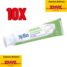 10 Boxes X New COSWAY Xylin Herbal Plus Toothpaste 100g - Fast DHL Express