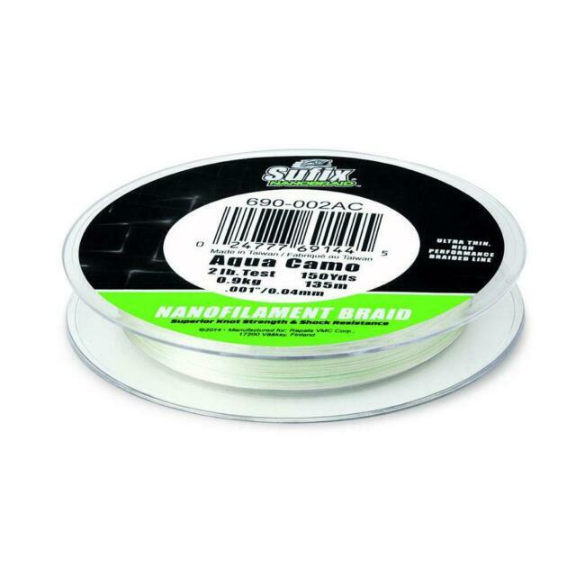 Hilo De Pesca Sufix Nanobraid 10 Lb Aqua Camo 4.5 Kg Multi | Meses sin