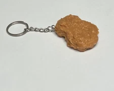 *USA*Chicken Nugget Keychain. Toy, Realistic, Prank