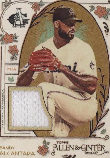 2024 Topps Allen & Ginter - Sandy Alcantara #AGR-SA - 1 of 1
