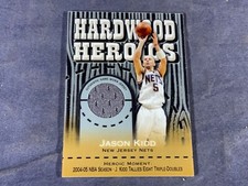 G5-26 BASKETBALL CARD - JASON KIDD NEW JERSEY NETS - 2005 TOPPS - JERSEY SWATCH