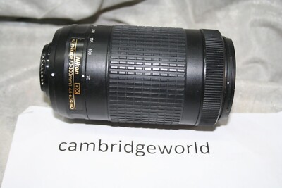 GENUINE ORIGINA NIKON NIKKOR 70-300mm F4.0-5.6 AF-P DX ED ZOOM