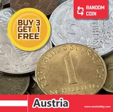 Austria Coin | 1 Random Collectible Old Austrian Coin for Coin Collecting