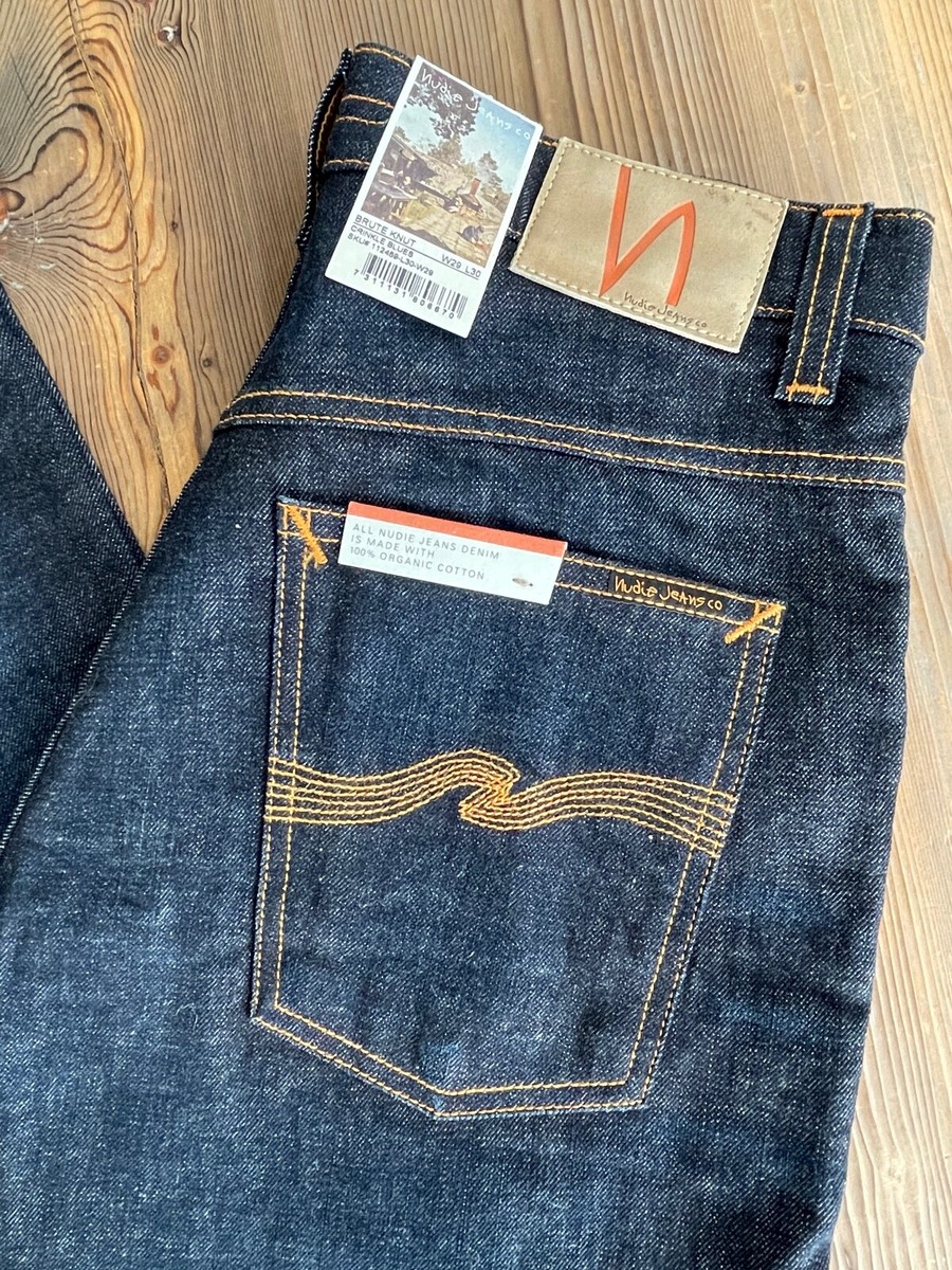 RARE Men's Brute Knut Nudie Jeans Denim Size 29 x 30 
