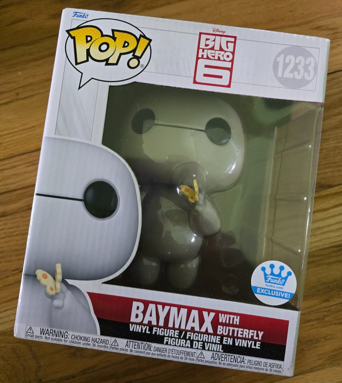Funko Pop! Big Hero 6 Baymax With Butterfly [Funko Exclusive]