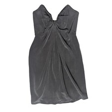 Zimmermann Women Dress Short Mini Black Silk StraplessFormal 1 S AU10 Fit8 US4 6