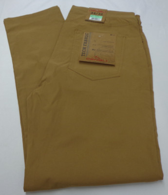 DENALI  Moccasin Brown  Tech  Fabric  Stretch  Pants  NWT 34/32  MSRP $54