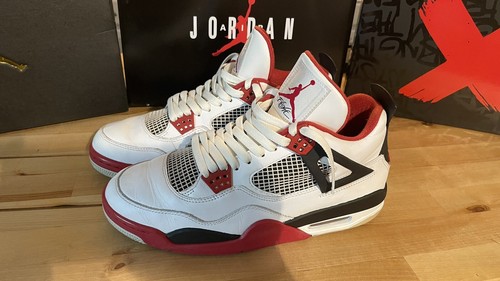 fire red 4s mens