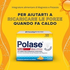 Integratore alimentare Polase Plus più Magnesio e più Potassio di sali minerali