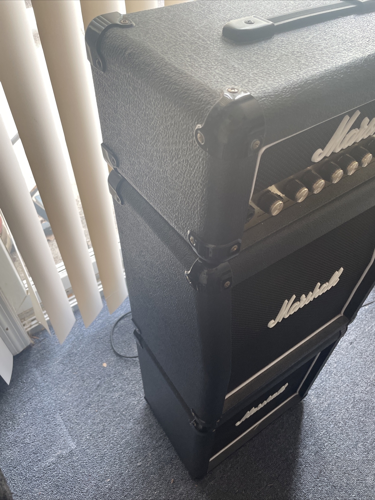 Marshall Lead Guitar Amp Amplifier MG15MSII Mini Micro Full Stack eBay