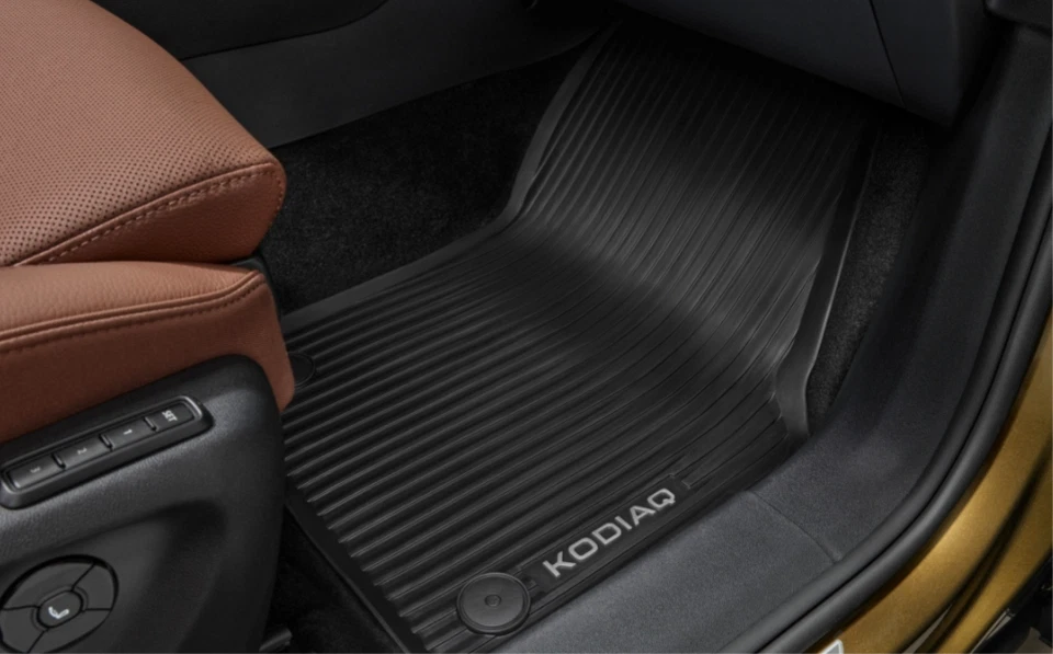 SKODA Allwetterfußmatten-Set Kodiaq II 57H061500 4x Fußmatten