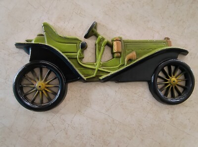 Vintage 1909 HupMobile Car, Original Hand Cast Aluminum By Midwest Products #221