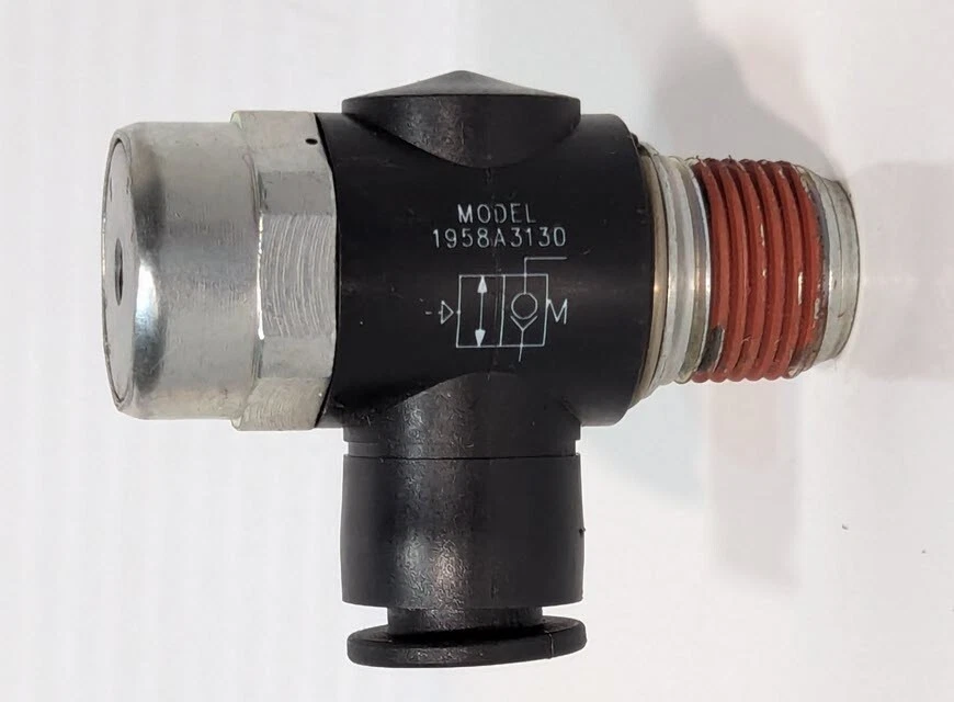Ross 1958A3130 Pilot Operated Check Valve, 2 Port, 3/8" Ports, Inline, Series 19 - Image 2 of 4