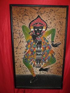  BATIK  PAINTING  ON FRAME INDONESIA  eBay